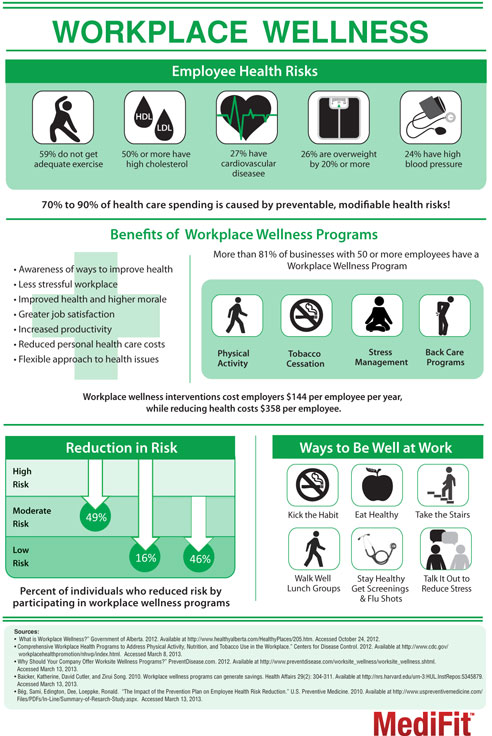 Workplace Wellness Infographic 
