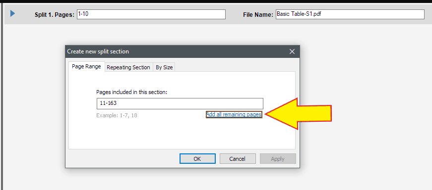 Merge and Split Your PDF